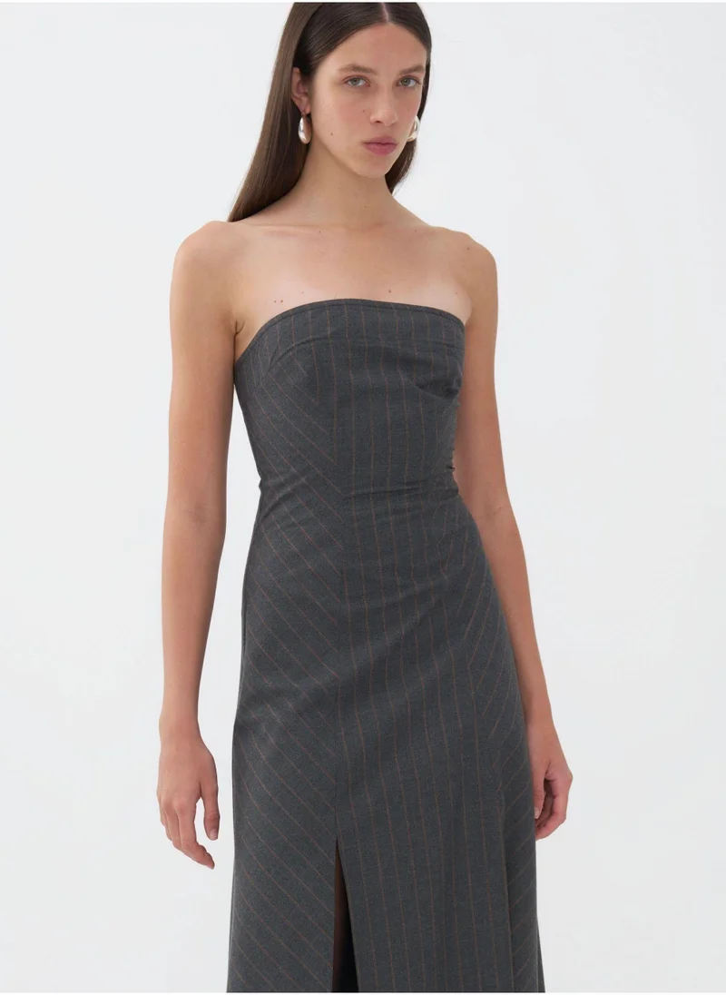 Nocturne Strapless Maxi Dress