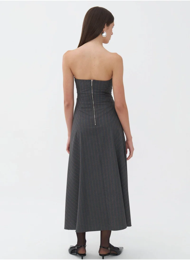 Nocturne Strapless Maxi Dress