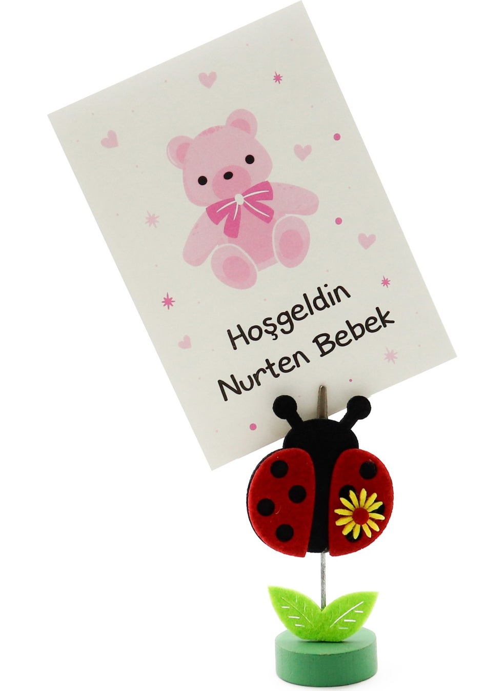 Repro Design 10X14 cm Personalizable Welcome Baby Themed 10 Piece Card Model-1  - Image 1