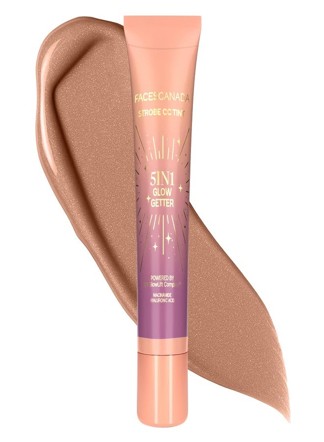 فاسيسكانادا فيسز كندا ستروب سي سي تينت ميني - توايلايت فيل 03، 18 مل | سيروم 5 في 1 + مرطب + برايمر + كريم بي بي/سي سي + كريم ستروب | خفيف الوزن | بشرة ندية متألقة | نياسيناميد وحمض الهيالورونيك | للبشرة المتوسطة إلى السمراء - Image 1