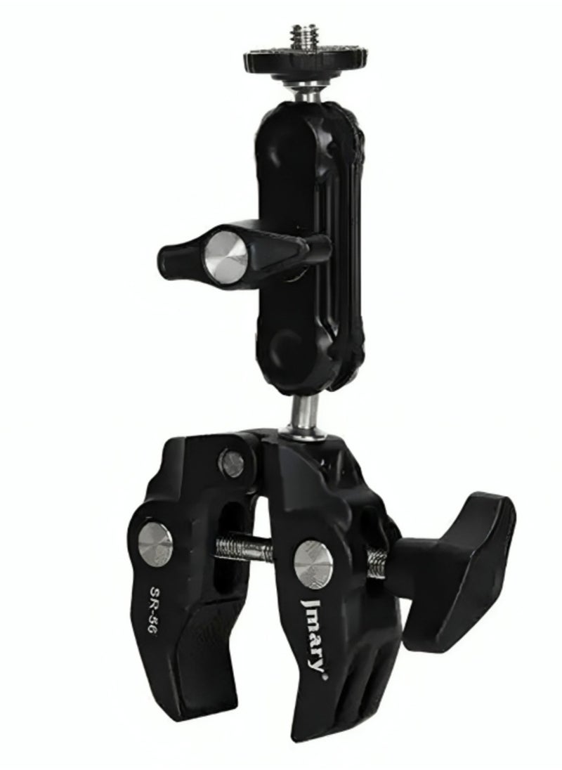 Jmary - JMARY SR-56 Aluminum Handlebar Crab Clamp Magic Arm Rod Mount - Image 1