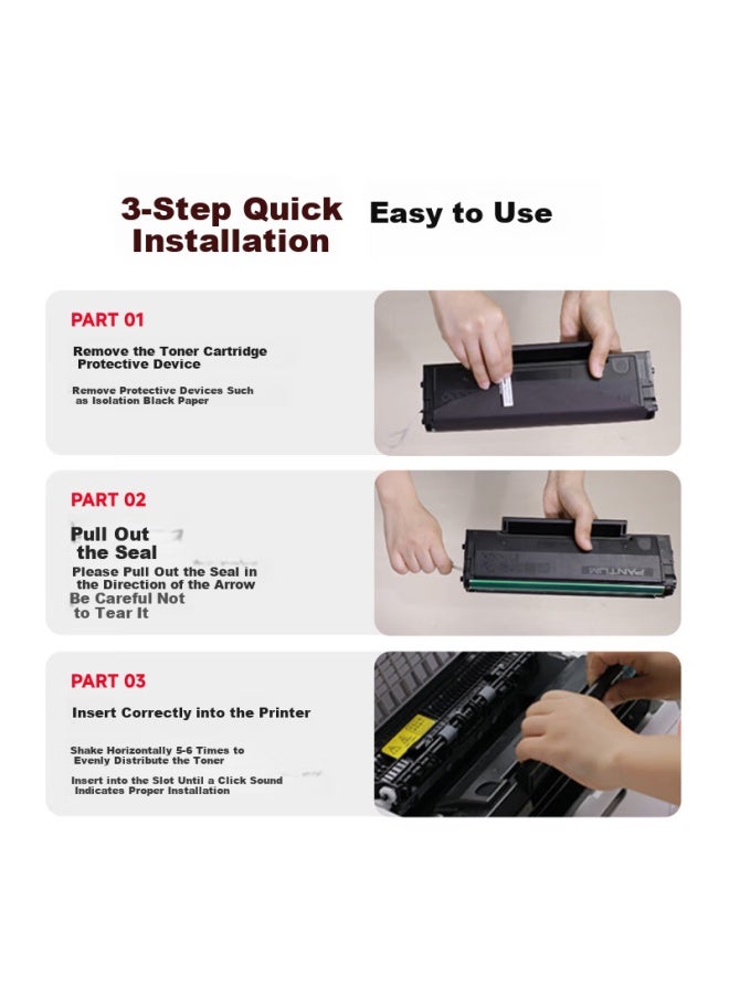 Pantum Pd-202 Original Toner Cartridge Compatible With S2000, Ms6000, Ms6000nw, Ms6550, Ms6550nw, Ms6600, Ms6600nw Printers - Image 4