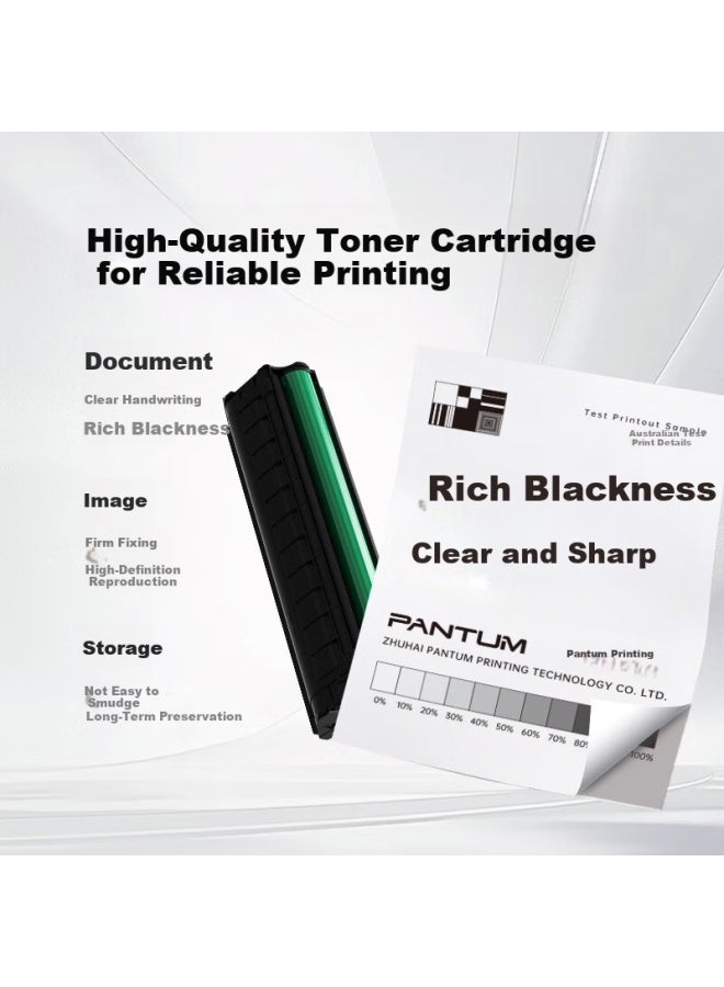 Pantum Pd-202 Original Toner Cartridge Compatible With S2000, Ms6000, Ms6000nw, Ms6550, Ms6550nw, Ms6600, Ms6600nw Printers - Image 2