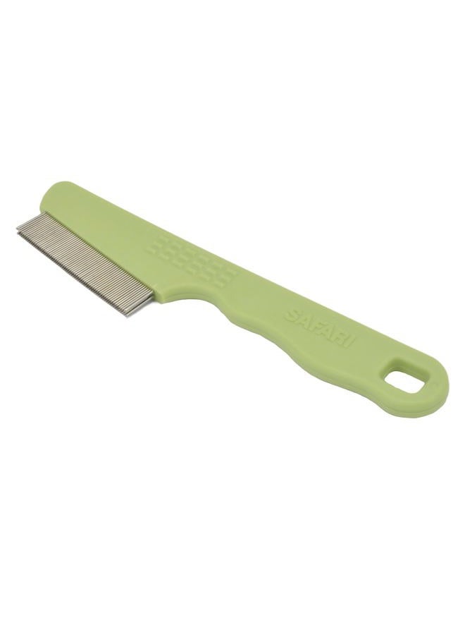 Coastal Pet Safari Double Row Comb - Helps Dry Skin - For Flea Prevention and Detection in Pets with Short and Long Hair - Image 1