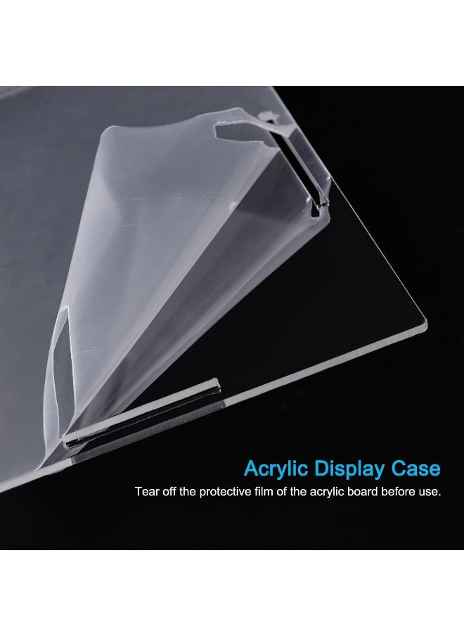 Generic sourcing map Acrylic Display Case Box Clear Dustproof Protection Showcase 31x16x41cm for Collectibles Display  - Image 4