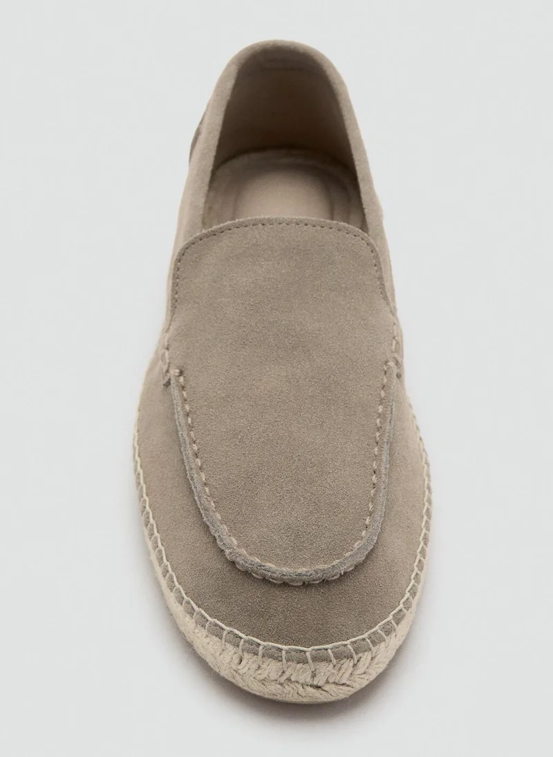 Mango Man  Jute leather shoe for Men | Best Price UAE