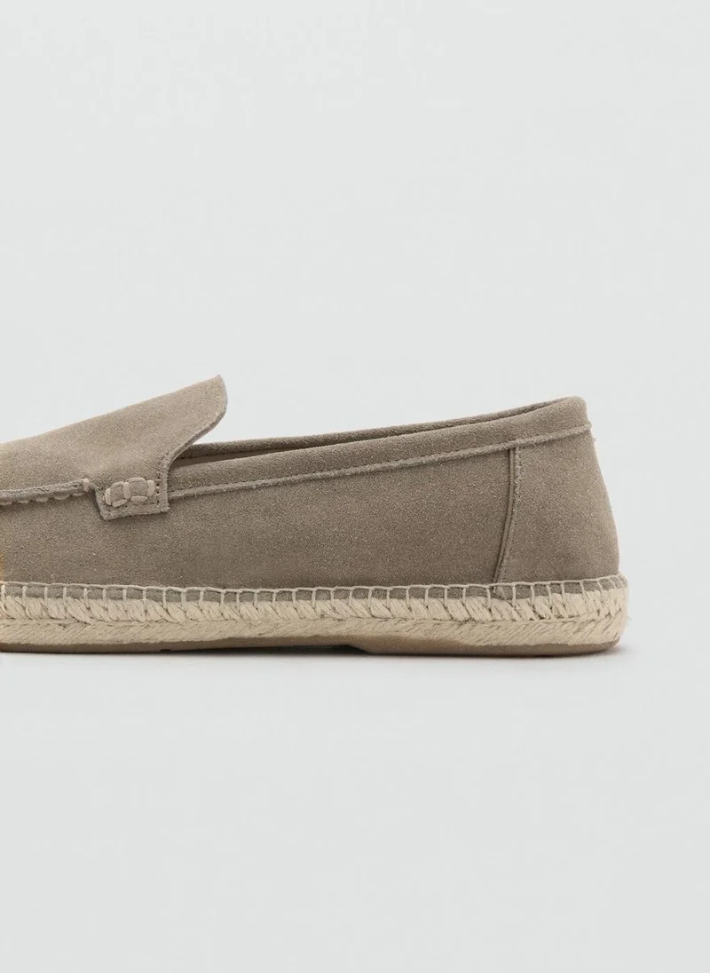 Mango Man  Jute leather shoe for Men | Best Price UAE