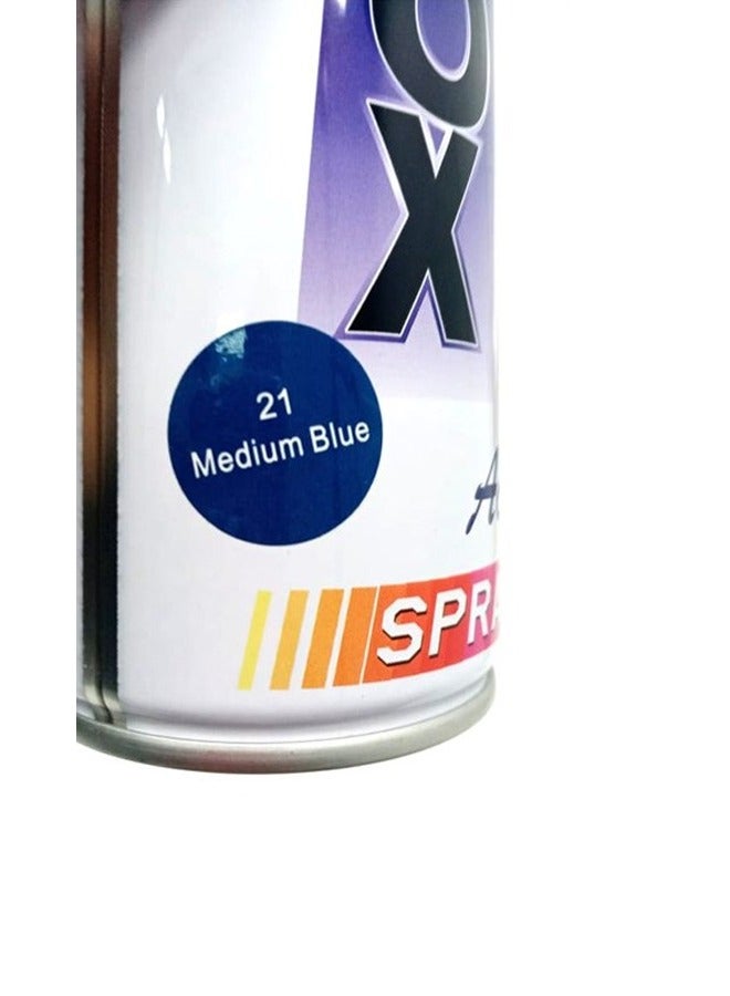 Black Fox Professional Grade Car Spray Paint Blue Color 2 pcs - Image 3