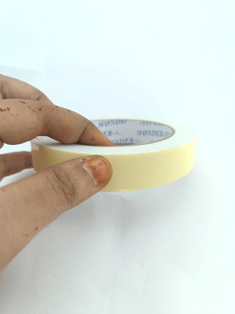 advancedestore advancedestore ( Pack of 6 pcs double sided foam tape 24mm daul tape set of 6 double sided tape craft material (double tape) - Image 3