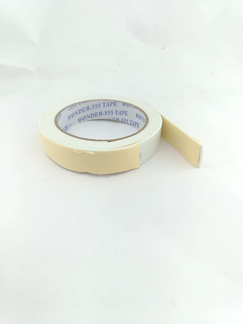 advancedestore advancedestore ( Pack of 6 pcs double sided foam tape 24mm daul tape set of 6 double sided tape craft material (double tape) - Image 4