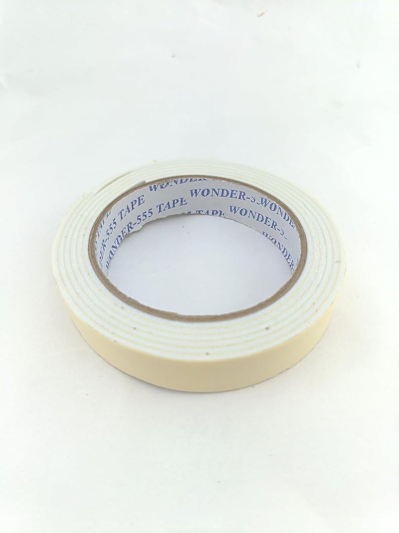 advancedestore advancedestore ( Pack of 6 pcs double sided foam tape 24mm daul tape set of 6 double sided tape craft material (double tape) - Image 2