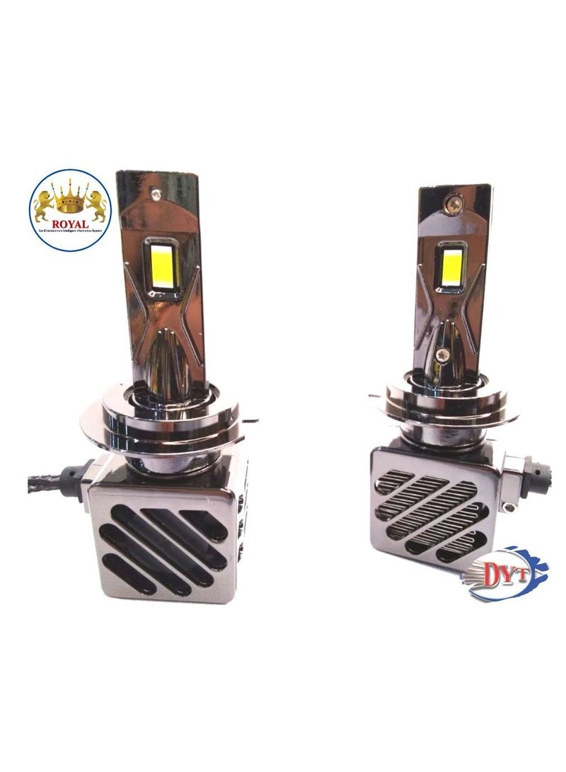 Royal Led Headlight (H7) - DYT R6 - Image 1