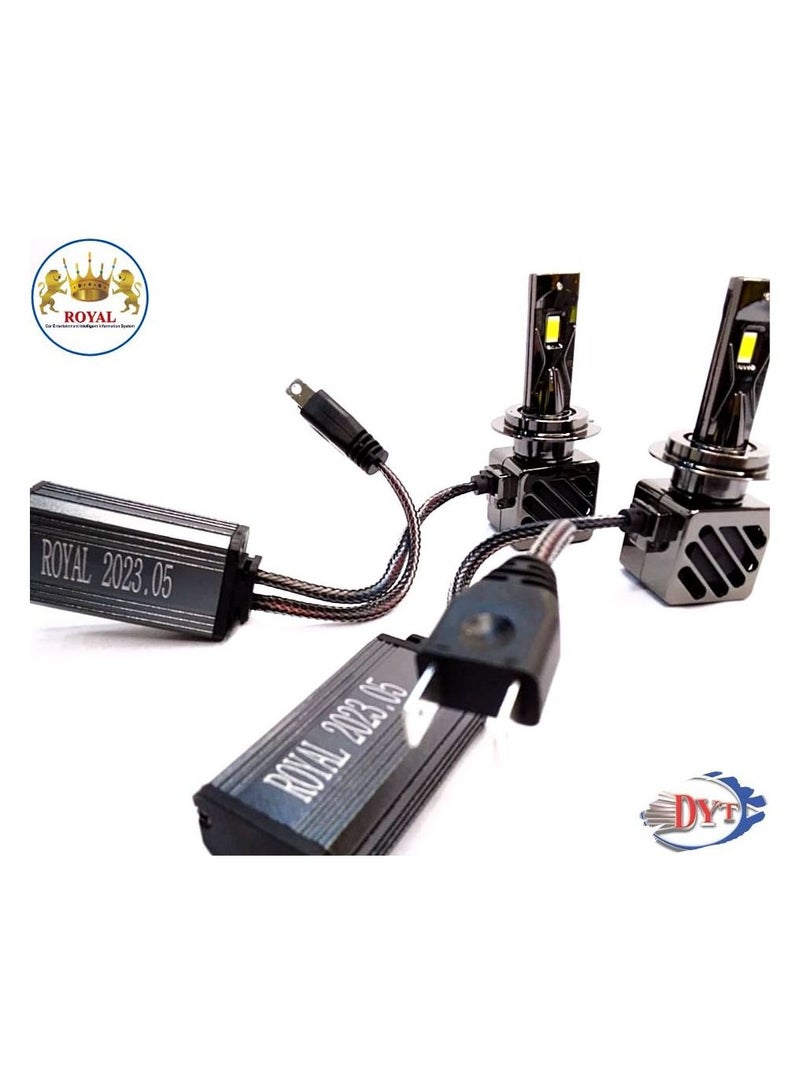 Royal Led Headlight (H7) - DYT R6 - Image 4