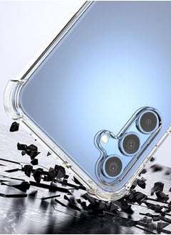Generic Samsung Galaxy A15 Case, Designed for Galaxy A15 5G/4G Case, Slim Flexible TPU Airbag Bumper Shock Absorption Rubber Soft Silicone Case Cover Fit for Samsung Galaxy A15 (Clear)  - Image 4