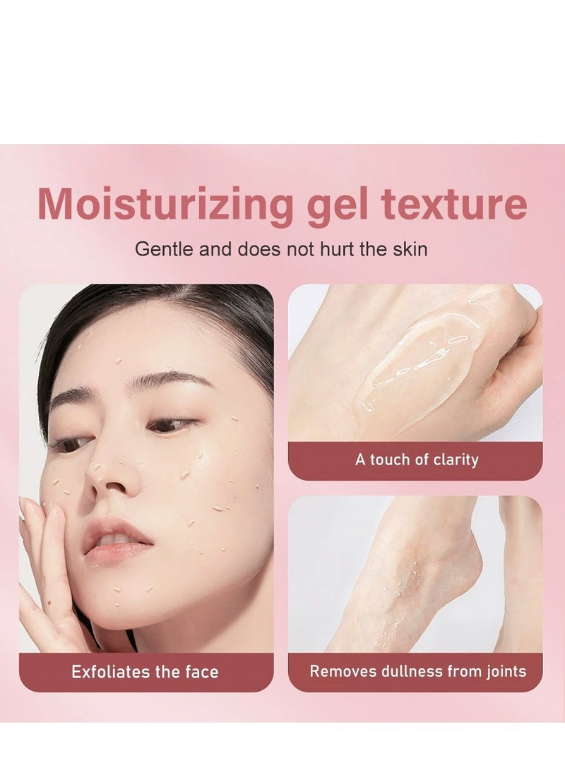 ك أو إي سي جل تقشير منقي ، منظف مقشر للوجه ، مقشر للوجه ، مقشر جل مقشر للوجه ، منظف لطيف لتقشير الوجه لجميع أنواع البشرة ، ينظف الأوساخ والزيوت ، 50 جرام - Image 3