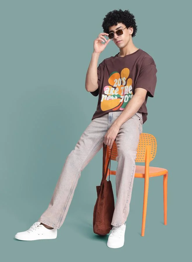 Styli Men Bootcut Fit Acid Wash Jeans By Bene Kleed