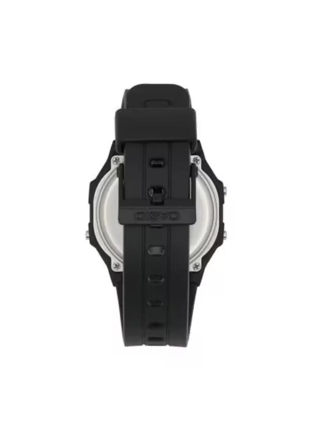 CASIO Men's Men's Digital Display Watch With Black Resin Strap - F-105W-1A
