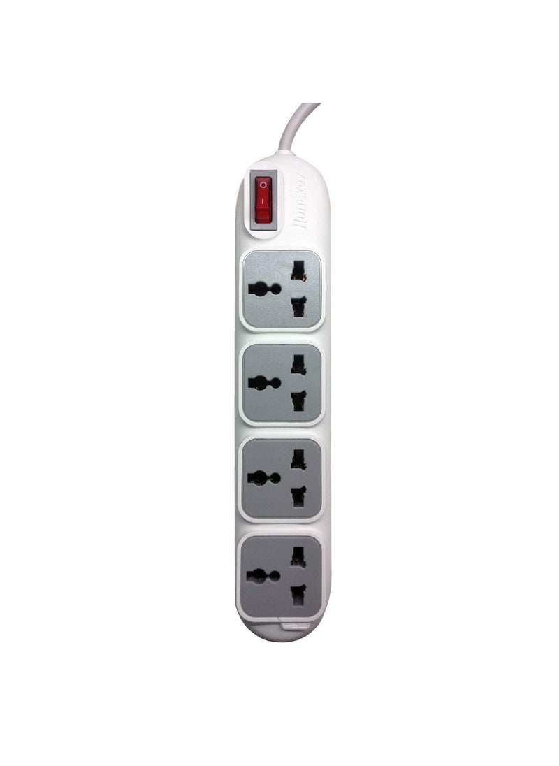HuntKey Huntkey Surge Protector with Heavy Duty Extension Cord Conserve Saves Energy 4 Socket  - Image 2