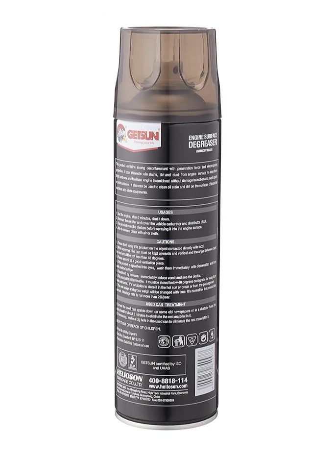 Getsun Engine Surface Degreaser -Without Foam - G-2009-500ml - Image 2