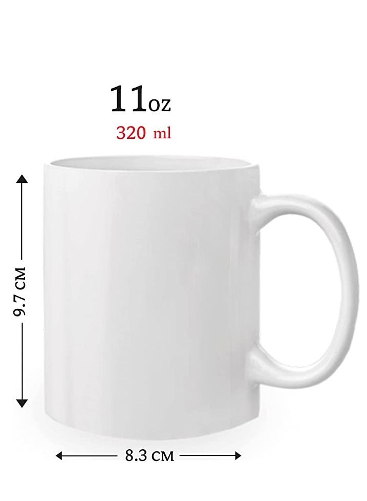 PRINTSHOP4ME Happy Anniversary Couple Mug Gifts | Best Anniversary MUG | Wedding Anniversary Mug | Anniversary Couple Mug| COFFEE MUG - Set of 2 Pcs (Design 6)  - Image 3