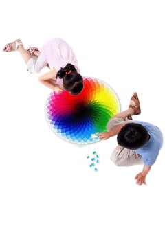 Y&D 1000-Piece Rainbow Round Puzzle  - Image 4