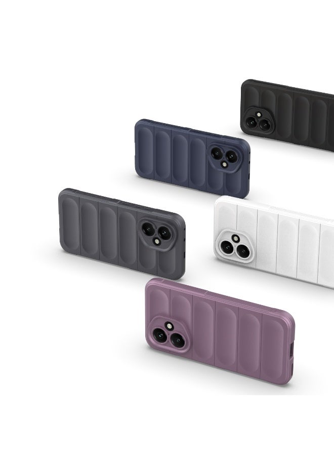 Phantom Shield Silicone Case with Anti-Scratch Soft Microfiber Lining, High Resilience Rubber Full Body Shockproof Cover Compatible with Honor 400 (Palm) - Image 5