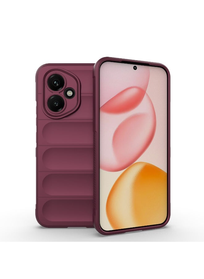 Phantom Shield Silicone Case with Anti-Scratch Soft Microfiber Lining, High Resilience Rubber Full Body Shockproof Cover Compatible with Honor 400 (Palm) - Image 1