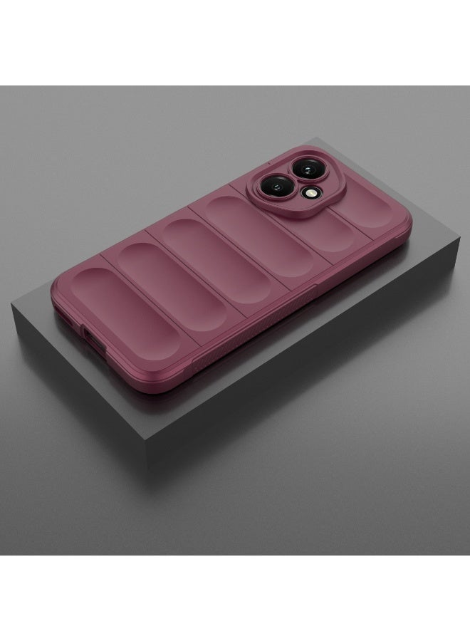 Phantom Shield Silicone Case with Anti-Scratch Soft Microfiber Lining, High Resilience Rubber Full Body Shockproof Cover Compatible with Honor 400 (Palm) - Image 3