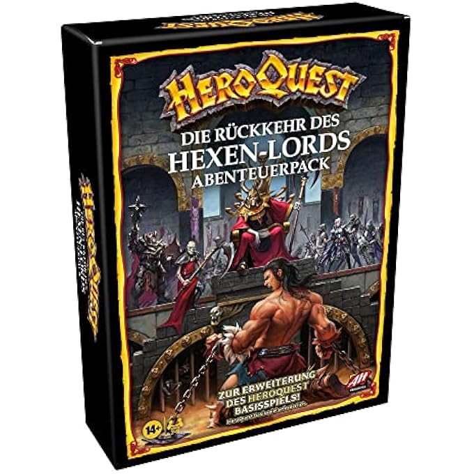 أفالون هيل حزمة توسيع لعبة الطاولة HeroQuest The Return of the Witch Lord Adventure Pack ل 25 لاعبا تتراوح أعمارهم بين 14 عاما - Image 1