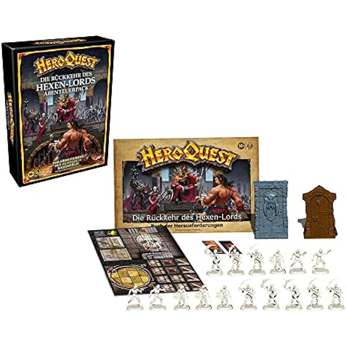 أفالون هيل حزمة توسيع لعبة الطاولة HeroQuest The Return of the Witch Lord Adventure Pack ل 25 لاعبا تتراوح أعمارهم بين 14 عاما - Image 4