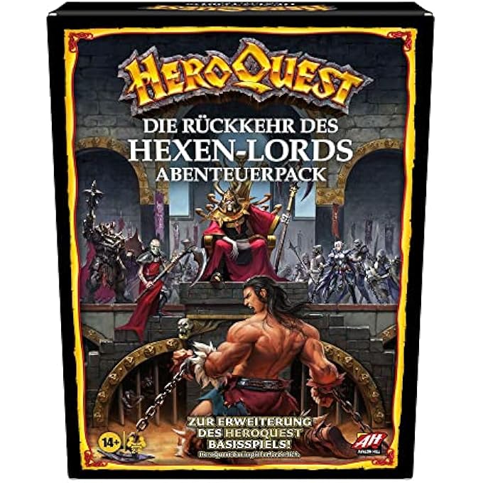أفالون هيل حزمة توسيع لعبة الطاولة HeroQuest The Return of the Witch Lord Adventure Pack ل 25 لاعبا تتراوح أعمارهم بين 14 عاما - Image 5