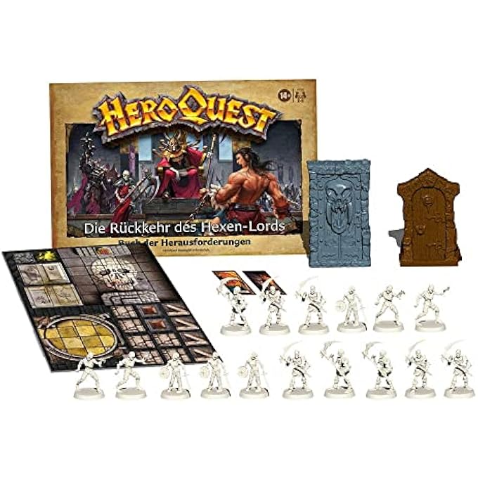 أفالون هيل حزمة توسيع لعبة الطاولة HeroQuest The Return of the Witch Lord Adventure Pack ل 25 لاعبا تتراوح أعمارهم بين 14 عاما - Image 3