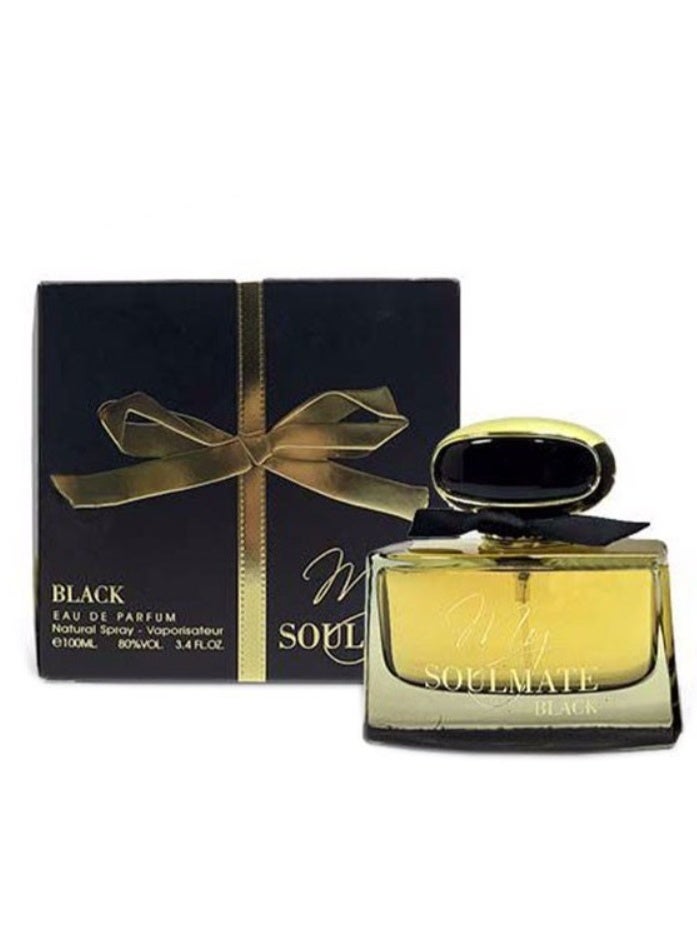 بلاك عطر "ماي سول ميت بلاك" (My Soulmate Black) - أو دو بارفان - 100 مل - Image 1