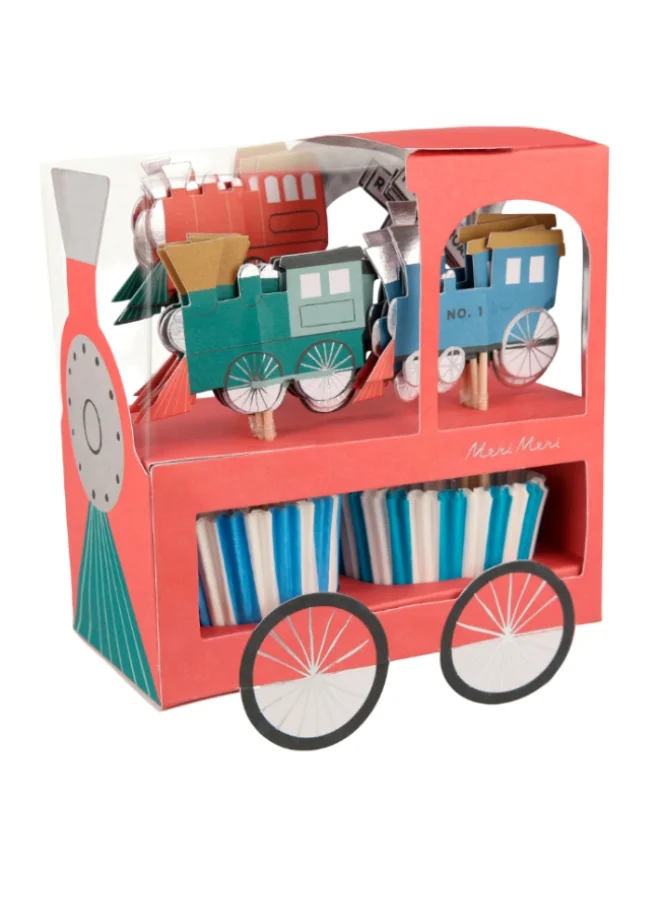Meri Meri Train Cupcake Kit