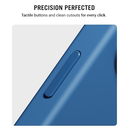DailyObjects iPhone 15 Stack Classic Magnetic Case Cover | Compatible with Magsafe | Camera & Body Protection | Shock/Scratch Proof| Dual Hybrid Protection | Wireless Charging - Indigo Blue - Image 3