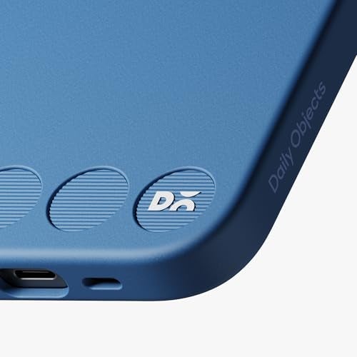 DailyObjects iPhone 15 Stack Classic Magnetic Case Cover | Compatible with Magsafe | Camera & Body Protection | Shock/Scratch Proof| Dual Hybrid Protection | Wireless Charging - Indigo Blue - Image 2