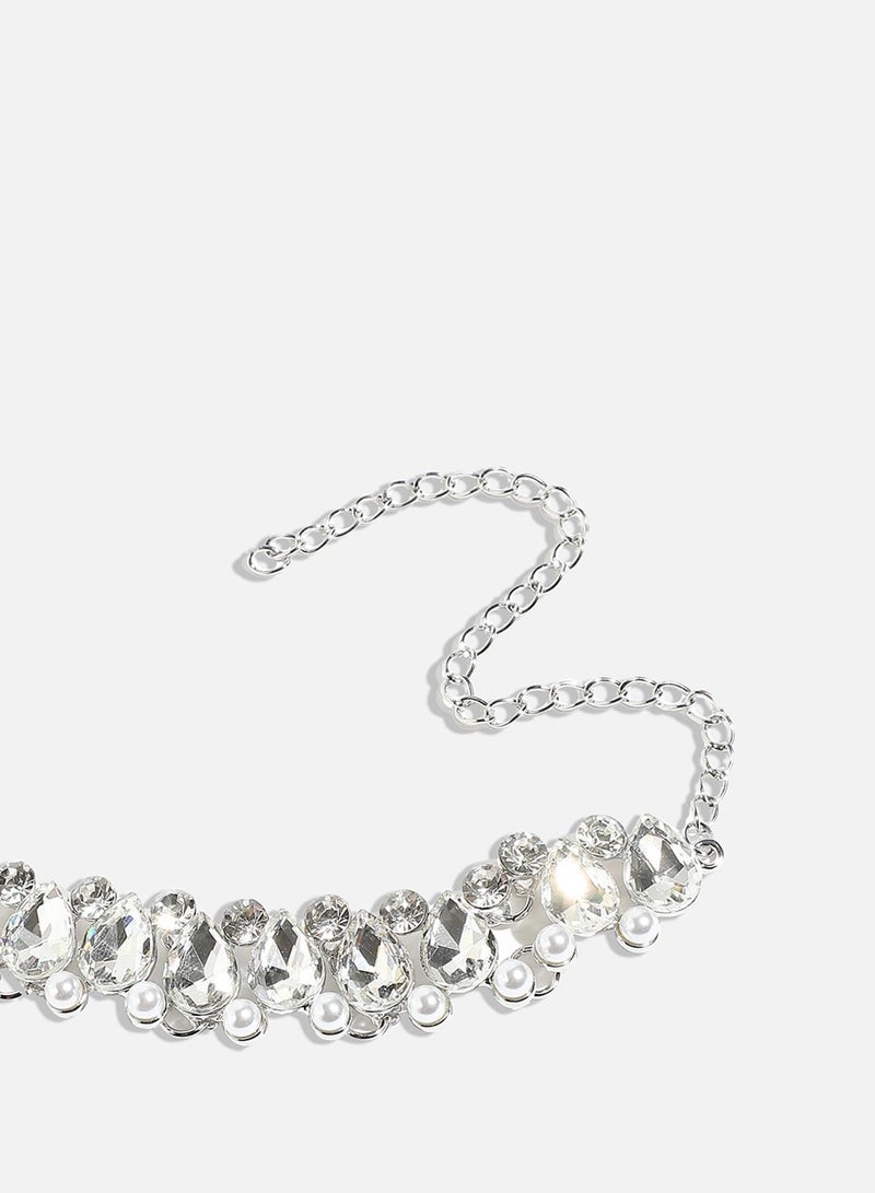 SOHI Effortless Style Chic Artificial Necklace Jewellery - Image 4