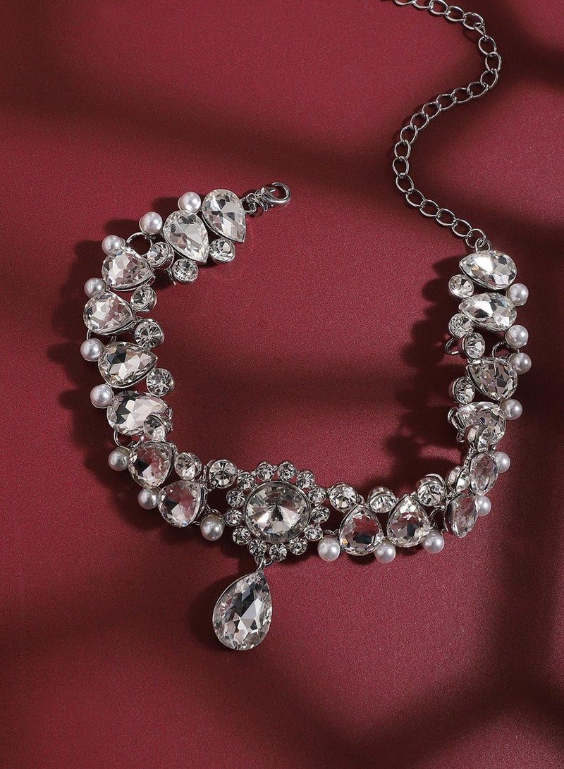 SOHI Effortless Style Chic Artificial Necklace Jewellery - Image 5