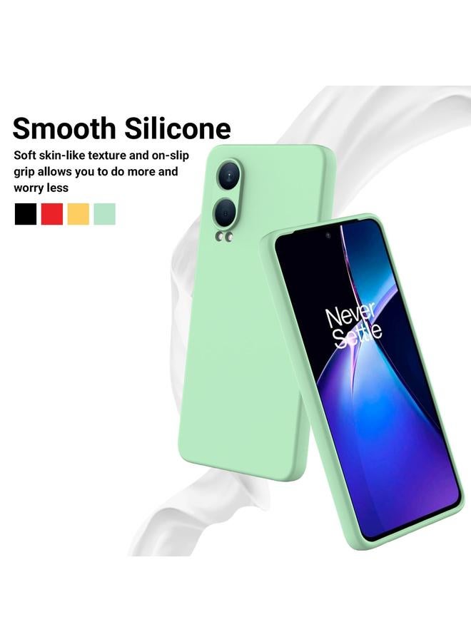 S-TOP Case For OnePlus Nord CE4 Lite Pure Color Liquid Silicone Shockproof Phone Case - Image 3