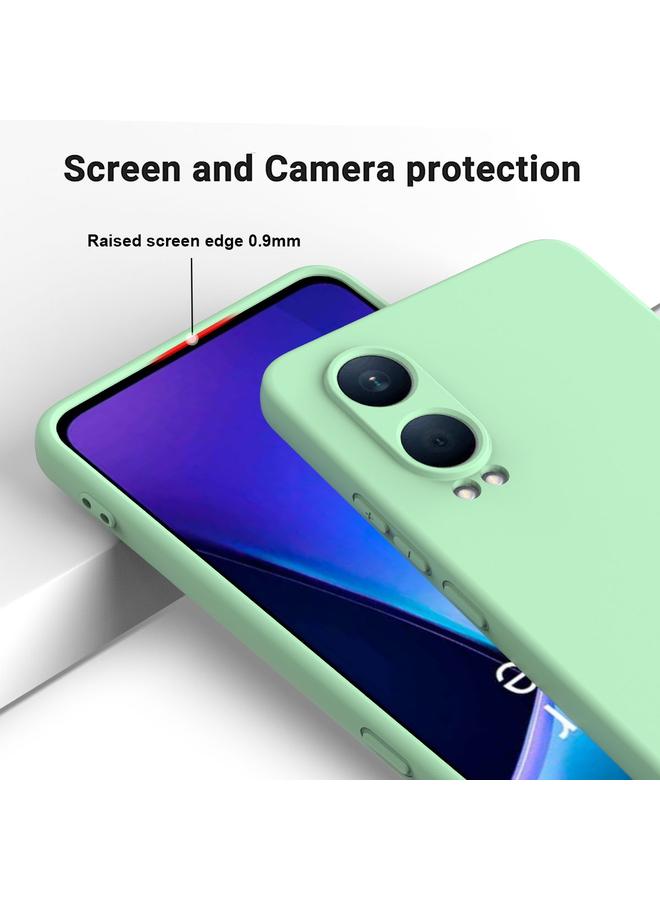 S-TOP Case For OnePlus Nord CE4 Lite Pure Color Liquid Silicone Shockproof Phone Case - Image 4