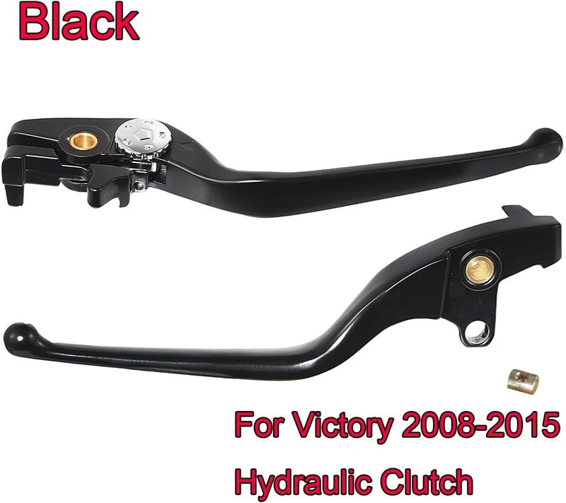 Rudyness Motorcycle Black Clutch Brake Lever Sets Compatible for Victory 2008-2015 - Image 2