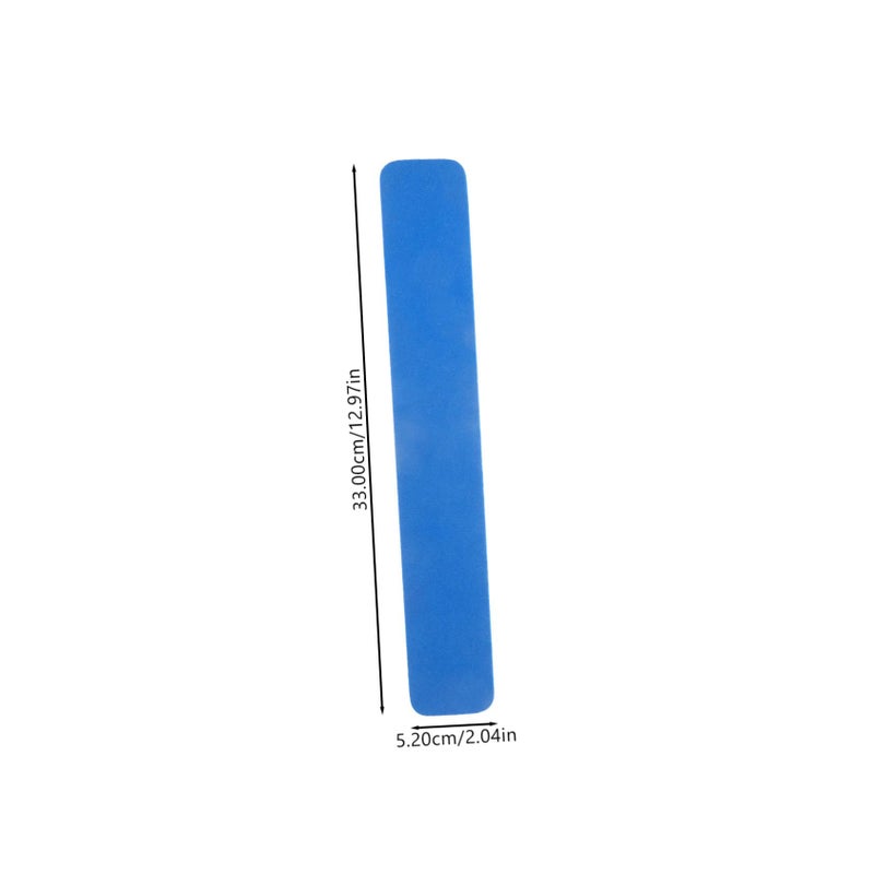 Sky Blue Self Adhesive Felt Strips for Memo Notice Bulletin Board Easy Install Classroom Office Use 5 Pieces - Image 3