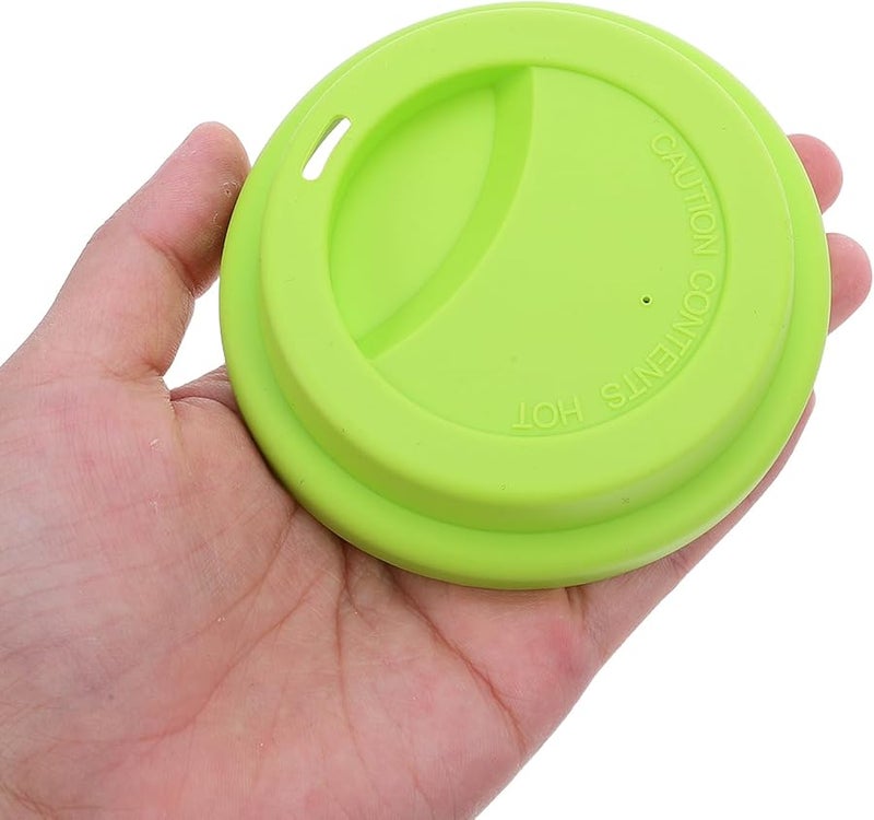 6Pcs Silicone Mug Covers Leakproof Flexible Food Grade Easy Clean Multi Color - Image 4