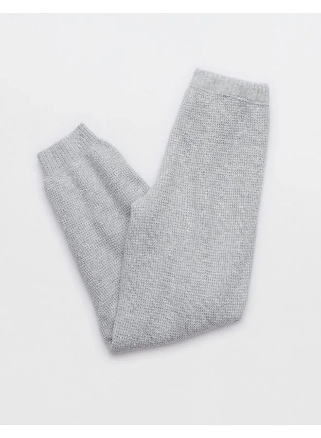 آري من امريكان ايجل Aerie CozyUp Waffle Jogger