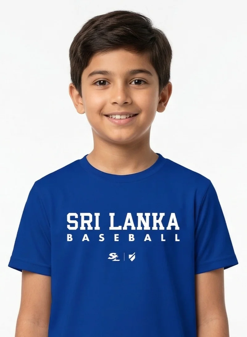 Baseball United Sri Lanka Baseball National Team Kids' Lifestyle T-shirt