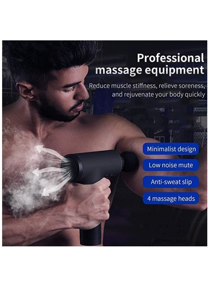 Massage Gun Fascial Gun Muscle Massager Deep Tissue Percussion Massager Body Relax Pain Relief Electric Therapy Gun for Fitness Relaxer - Image 3