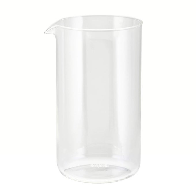 8CUP FRENCH PRESS 53315 REPLACEMENT GLASS CARAFE UNIVERSAL DESIGN