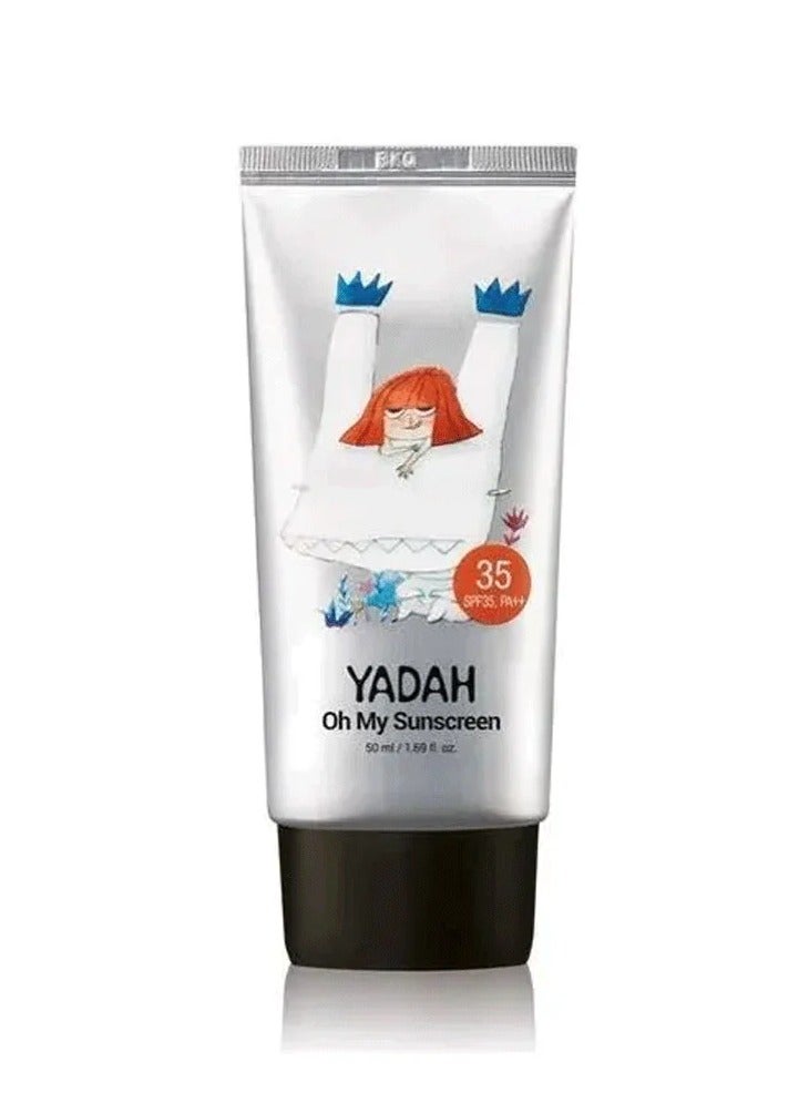 YADAH Oh My Sunscreen SPF35 PA++ (50ml) - Image 1