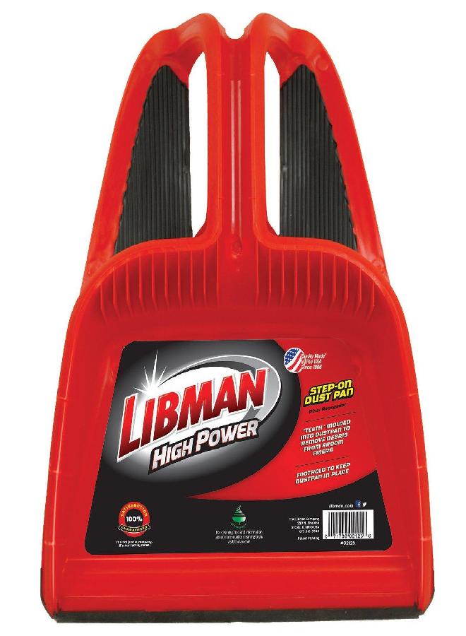 Libman 2125 Step-On Dust Pan with Molded Cleaning Teeth - Image 3