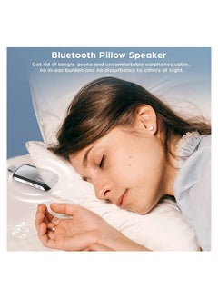 Y&D Pillow Speaker Bone Conduction Stereo, Mini Portable Bluetooth Wireless Sleep Headphones, Insomnia White Noise Machine for Side Sleepers, Black  - Image 2